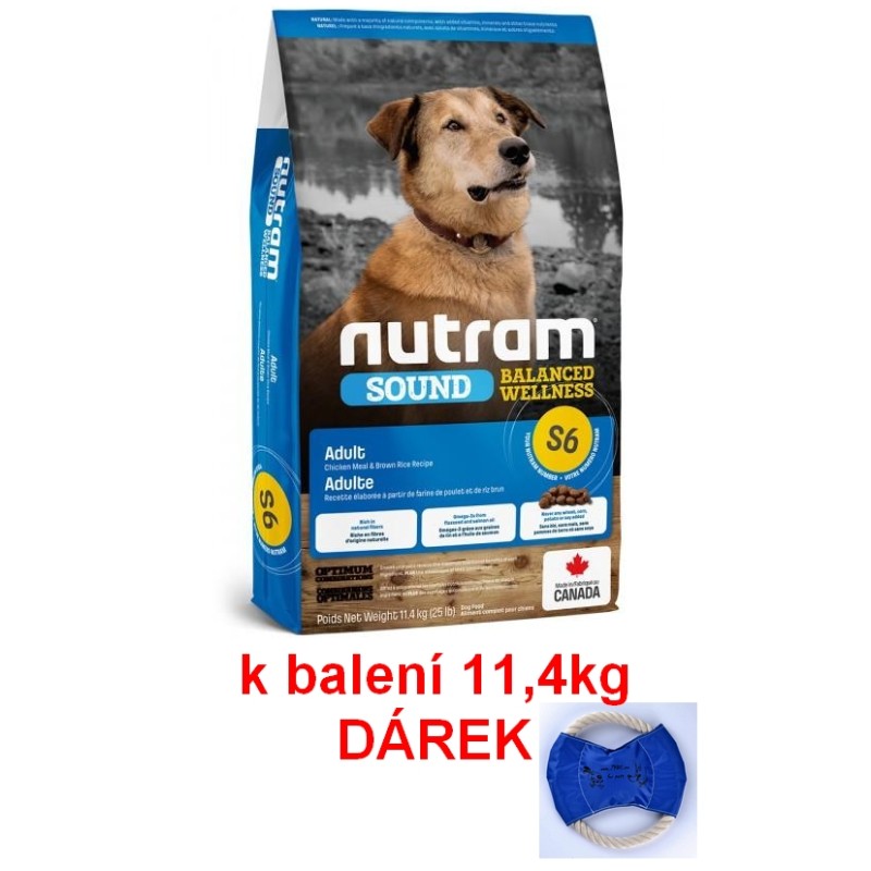 S6 Nutram Sound Adult Dog