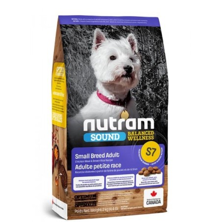 S7 Nutram Sound Small Breed Adult Dog