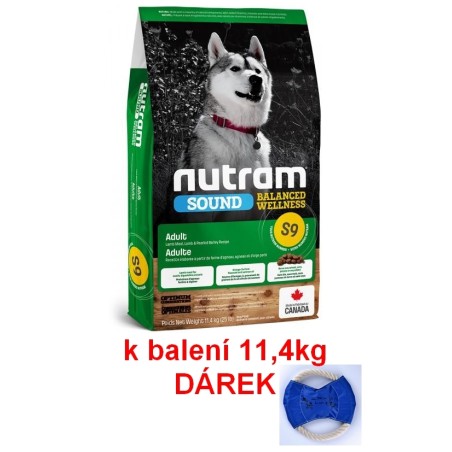 S9 Nutram Sound Lamb Adult Dog