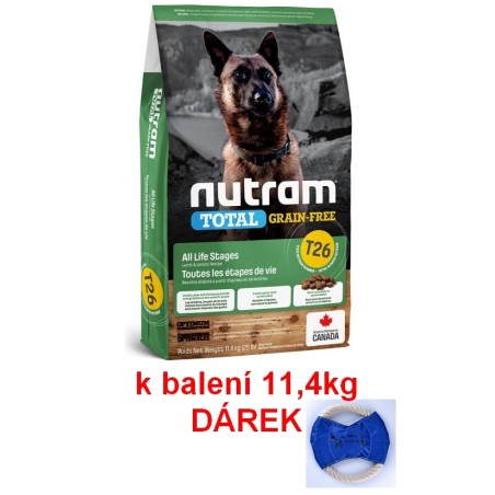 T26 Nutram Total Grainfree Lamb & Legumes Dog
