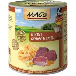 MACs Dog sob, zelenina a těstoviny