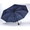 306 Retro Puntíky skládací dámský deštník s manuálním otevíráním
