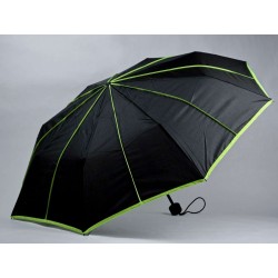 Neon skládací dámský deštník s manuálním otevíráním
