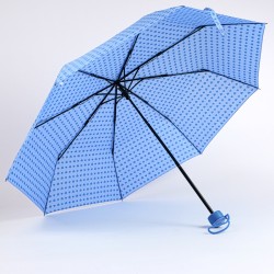 Srdce skládací dámský deštník s manuálním otevíráním