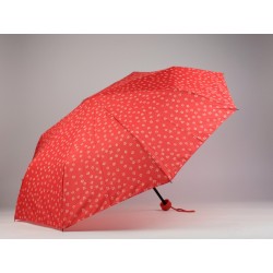 Drobné kvítky skládací dámský deštník s manuálním otevíráním
