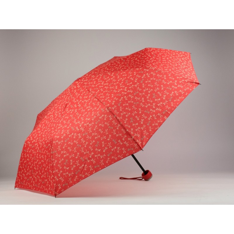 306 Vážky skládací dámský deštník s manuálním otevíráním