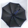413 Dámský holový deštník s barevnou konstrukcí