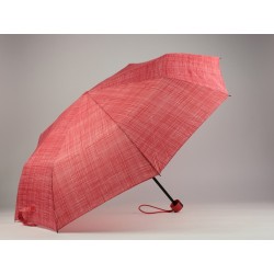 Canvas skládací dámský deštník s manuálním otevíráním