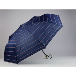Proužky skládací dámský deštník s manuálním otevíráním