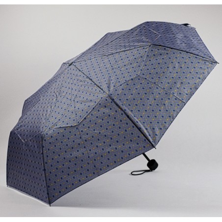 Káro skládací dámský deštník s manuálním zavíráním