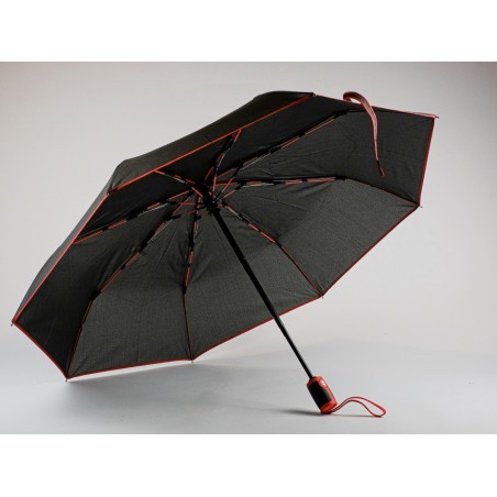 Dámský skládací automatický deštník s barevnou konstrukcí