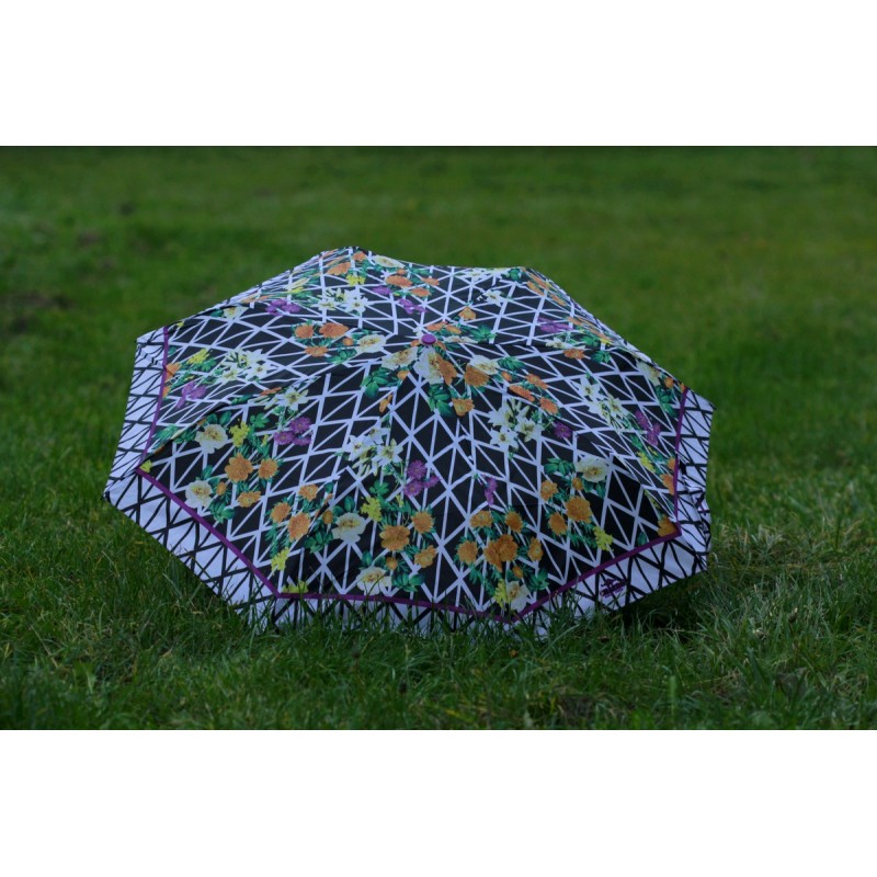 Dámský deštník skládací automatický Violet Meadow
