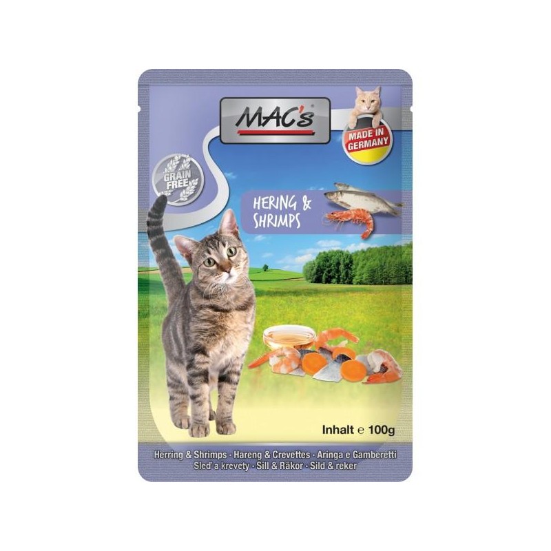 Kapsička MACs Cat sleď a krevety