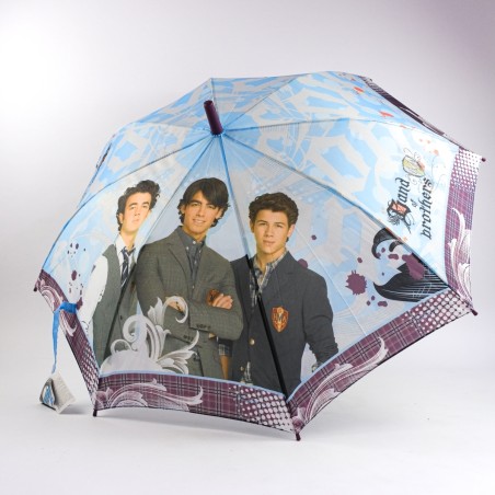 111 Jonas Brothers holový deštník pro teenagery s automatickým otevíráním