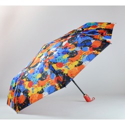 Paint skládací automatický dámský deštník