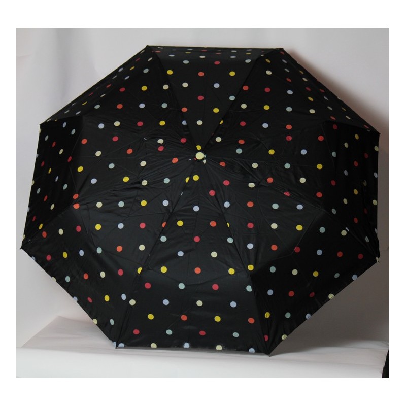 306 Puntík skládací dámský deštník s manuálním otevíráním
