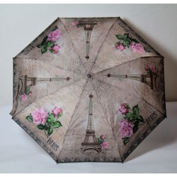 305 Paris skládací automatický dámský deštník