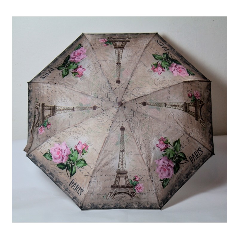 305 Paris skládací automatický dámský deštník