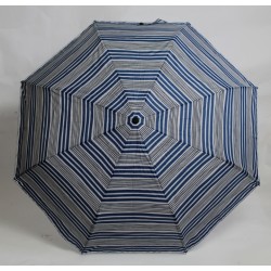 306 Proužky skládací dámský deštník s manuálním otevíráním