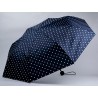306 Retro Puntíky skládací dámský deštník s manuálním otevíráním