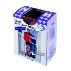Mariana - jemné nadměrné punčochové kalhoty s předozadním klínem a zesílenou patou i špičkou