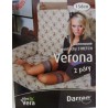 Verona - samonosné strečové punčochy 2 páry s Aloe Vera